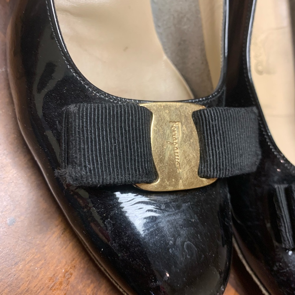 Ferragamo flats 7.5 - Picture 10 of 13